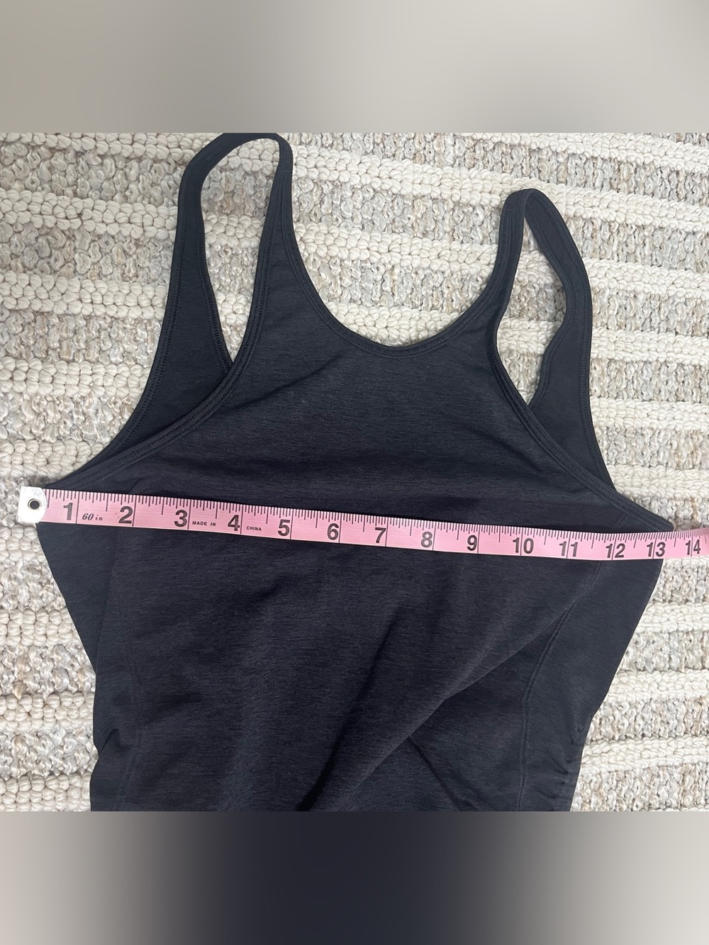 Lululemon Black Strappy Tank Top size 4 - Picture 3 of 8